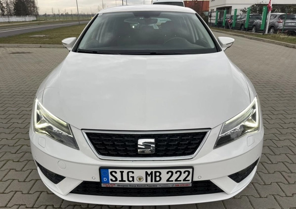 Seat Leon cena 54900 przebieg: 104000, rok produkcji 2017 z Leszno małe 326